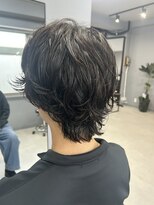 メンズ リコ(MEN'S RICO) ボブパーマミディアムパーマウルフスパイラルパーマ【大和】