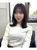 大人かわいい!ミディアムレイヤースタイル♪
