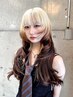 【トップスタイリスト限定】ブリーチ1回＋カラー+カット《名駅》