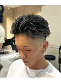 ホワイトメッシュ×リバーススパイラル