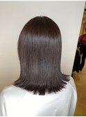 髪質改善＊マチルダボブアッシュカラー＊美髪【Zina船橋】