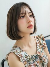 ☆ワンカールミディアムボブ☆美人見えする髪型☆[相模大野/レイヤーカット/ショート/ボブ/相模大野駅]