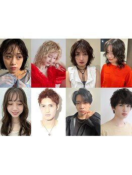 人気の抜け感デザインが叶う＊アイロンいらずのコテ巻き風・無造作パーマが得意な美容室［池袋］