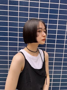 シーン(SCENE) [天神今泉/黒髪カタログ/クラゲヘアー/オリーブグレー]