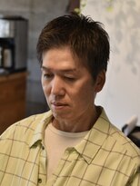 リム メンズヘア(LIM men's hair)&nbsp;濡れ感スパイキーショート【メンズカット/倉敷/中島】
