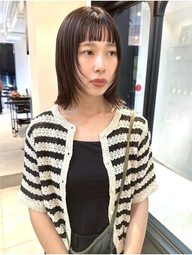 シータ(sheta) 【表参道sheta中澤】ハッシュカットイメチェンフルバング