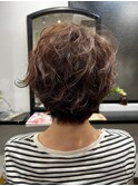 ゆるふわパーマショート