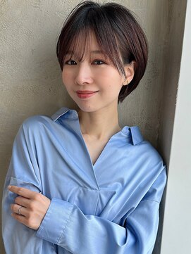 アフロート トウキョウ(AFLOAT TOKYO) 似合わせショートボブ30代40代小顔銀座ひし形前上がり縮毛矯正