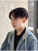 MEN'S HAIR &nbsp;&nbsp;センターパート　ニュアンスパーマ