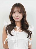 金沢美容室／niw／金沢駅／こて巻き風デジタルパーマ／韓国巻き