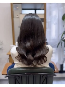 ハルプ バイ アーリィ 西宮北口店(HALB by ARLY) 32mmコテ巻き風パーマ/韓国風パーマ