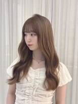 プランタン フォー ヘアー(printemps FOR HAIR) 八重畑担当/ブリーチあり/ヘーゼルベージュ