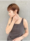 ナチュラルショート/ショートボブ/韓国/顔周り/20代30代40代50代
