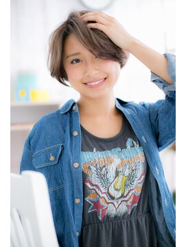ミック ヘアアンドビューティー 大山店(miq  Hair&Beauty) 無造作感が魅力…ラフ大人ボブ