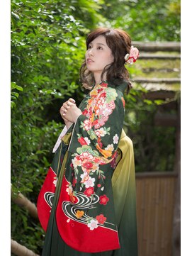 ヘアメーク マーサ 竹ノ塚店(Hair Make MASA) 卒業式パック♪(袴着付+セット+メイク)