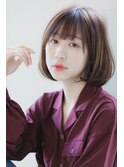 【Rire-リル銀座-】前髪ありな内巻きボブ☆