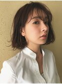 【西葛西 atelier】軽やかボブ　ブラウン