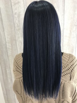 シエル 立川店(CIEL) 【CIEL原田】人気ブリーチカラーのネイビー!!