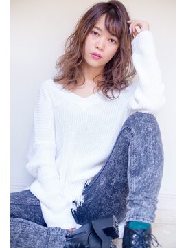 ロンド レグリーズ 立川(Lond leglise) 【槌矢圭悟】デジタルパーマ/レイヤーカット/ベージュカラー