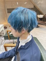 デイズ(days)&nbsp;ブルーカラー韓国マッシュ　センターパート　ニュアンスマッシュ