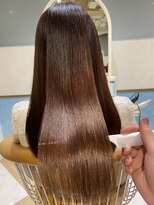 ロンド ストラーダ 心斎橋(Lond strada) シルキーベージュ×グレージュカラー【髪質改善/縮毛矯正】