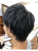 フリー(Free)&nbsp;爽やかツーブロック束感モテる黒髪ショート