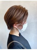 Belle BIANCA 大人ショートヘア/ライトブラウン/小顔 by Yukiho
