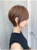 ☆骨格補正☆くびれショート ショコラベージュ