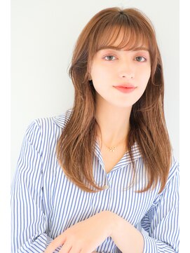 ヘアサロン ガリカ 表参道(hair salon Gallica) シースルーバング×大人可愛いくびれヘア