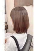 シークレットハイライト シルキーベージュ デザインカラー