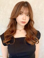 ルームバイシー 新宿(Loom. by Sea)&nbsp;韓国風前髪/シルキーベージュ/グレージュカラー/斜めバング