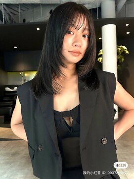 シティ(CITY) #レイヤーカット#韓国ヘア#フェイスレイヤー