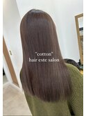 cotton髪質改善久喜