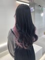 アールプラスヘアサロン(ar+ hair salon) インナーカラーピンク