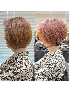 アンド ストーリーズ(&STORIES) ショートボブ髪型30代40代50代前髪あり前髪なし【橋本】