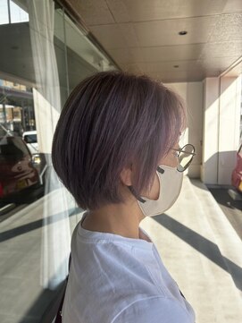 ビーグレイス シモエド店 髪質改善ボブ × 50代艶感キープ