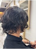 無造作パーマ
