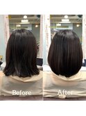 髪質改善ストレート