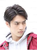 【Hale】ブルーブラックNo2797韓国マッシュスパイキーショート