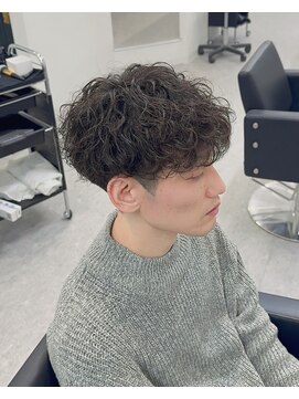 ブライト(BRIGHT) マッシュ波巻きスパイラルパーマ