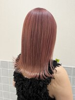 ボアップ 難波店(boappu)&nbsp;#ピンクベージュ #ケアブリーチ #ハイトーンカラー