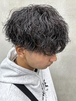 ダズルヘアーエイチ(DAZZLE hair H)&nbsp;シャドーパーマツイストスパイラルフェザー波巻きプードル