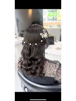 ジーナ 天王寺(Zina)&nbsp;結婚式お呼ばれヘアセット