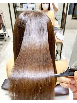 フェリア 渋谷(Feria) 【Feria渋谷】朝の時間余裕があるできます!!この縮毛矯正!