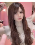 【栄矢場町】ロングヘア、エクステ、大人女子、カラー