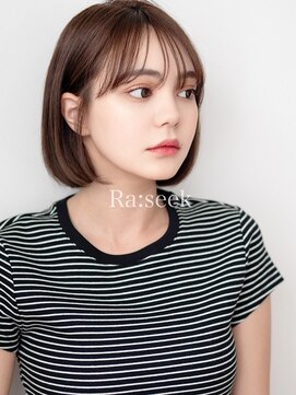 ラ シーク ふじみ野西口店(Ra:seek) 可愛いショートボブ
