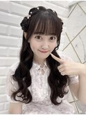 ひつじヘア×ウェーブ巻き＊まゆ