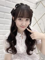 ひつじヘア×ウェーブ巻き＊まゆ