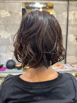 アイノート aino+oto&nbsp;無造作パーマボブ