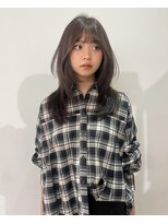 ニコフクオカヘアーメイク(NIKO Fukuoka Hair Make)&nbsp;【NIKO】レイヤーカット/くびれレイヤー/韓国風レイヤー